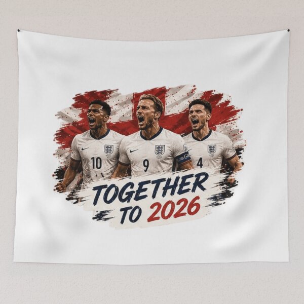 Item preview, England Road to FIFA World Cup 2026 designed and sold by Pixanova.