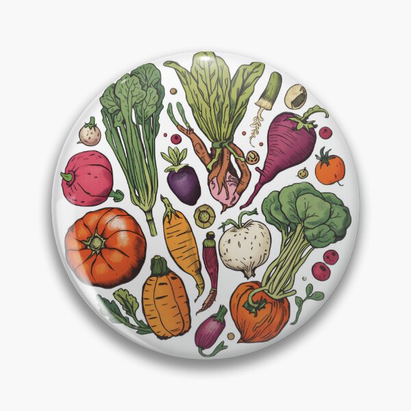 Item preview, Vintage Heirloom Vegetable Garden Harvest Botanical Collection designed and sold by Evergreen Horizon Works.