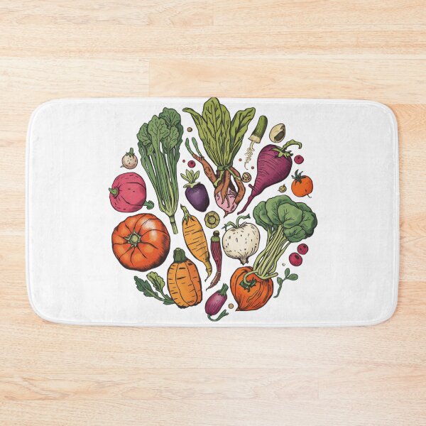 Item preview, Vintage Heirloom Vegetable Garden Harvest Botanical Collection designed and sold by Evergreen Horizon Works.