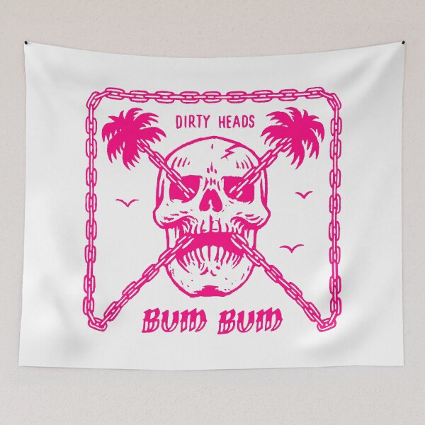 Item preview, Pink Style Skull Face Band  designed and sold by AltAesthetic.
