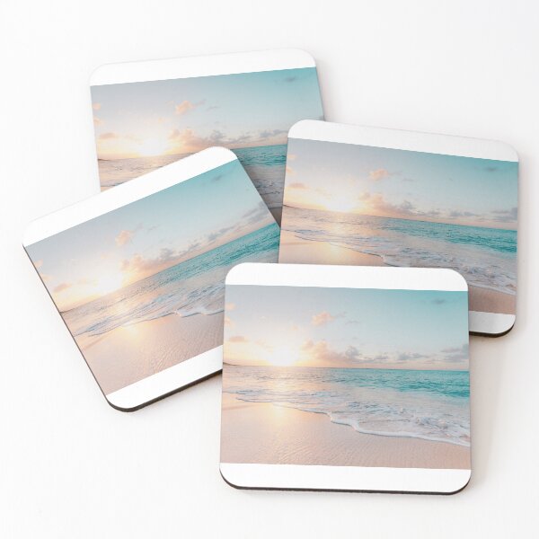 Item preview, Sunset Over the Beach Serene Beach Scene  designed and sold by PopPucks.