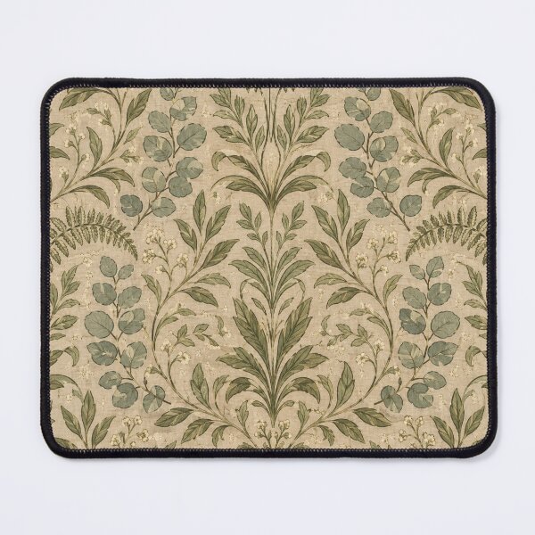 Item preview, Vintage Botanical Damask Fern Pattern designed and sold by ArtDesignRemix.