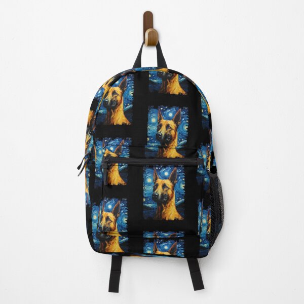 Item preview, Funny Belgian Malinois Starry Night Illustration Mom Dad Kids designed and sold by rafaeltto.