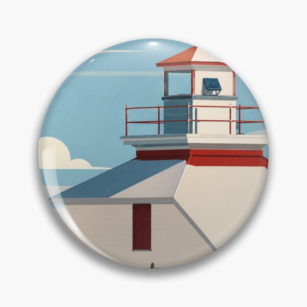Item preview, Shoal Island Lighthouse Poster designed and sold by greatlakesimage.