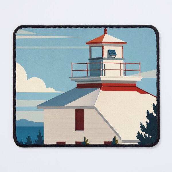Item preview, Shoal Island Lighthouse Poster designed and sold by greatlakesimage.