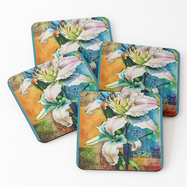 Item preview, Vintage Daylilies.. designed and sold by ©Janis Zroback.