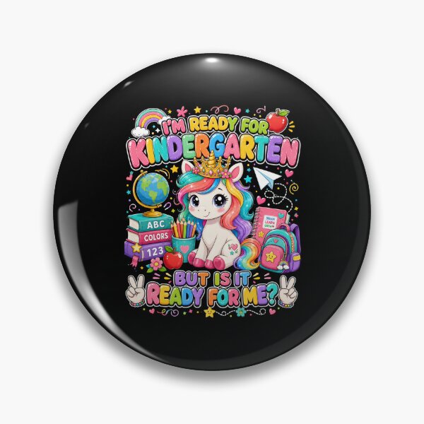 Item preview, I'm Ready For Kindergarten But Is It Ready For Me? Unicorn Student Back To School designed and sold by FormalDehyena.