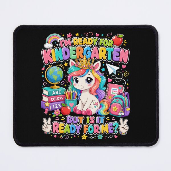 Item preview, I'm Ready For Kindergarten But Is It Ready For Me? Unicorn Student Back To School designed and sold by FormalDehyena.