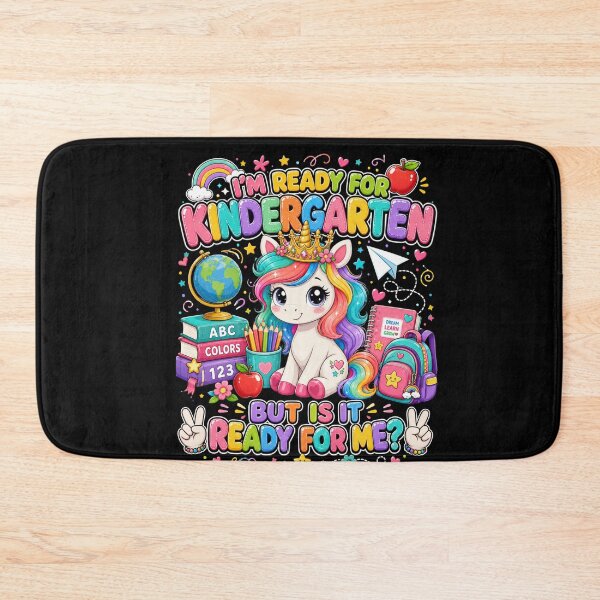Item preview, I'm Ready For Kindergarten But Is It Ready For Me? Unicorn Student Back To School designed and sold by FormalDehyena.