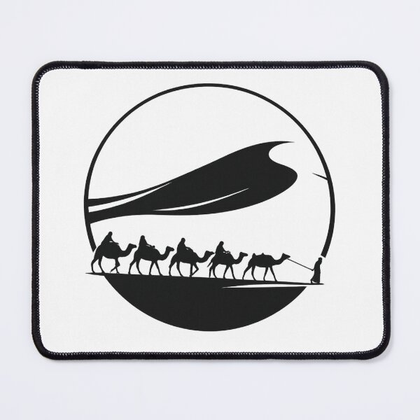 Item preview, Desert Caravan Silhouette designed and sold by nuskhah UAE.