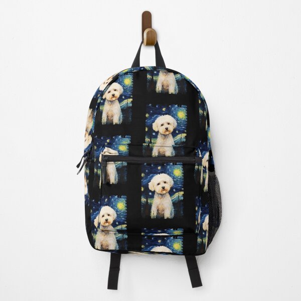 Item preview, Funny Bichon Frise Starry Night Illustration Mom Dad Kids designed and sold by rafaeltto.