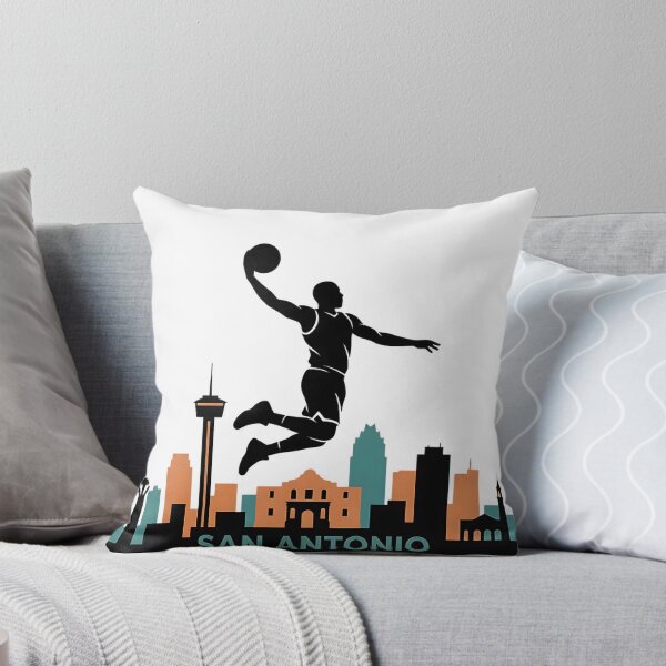 Item preview, San Antonio Basketball City Scape  designed and sold by onjcdesign.