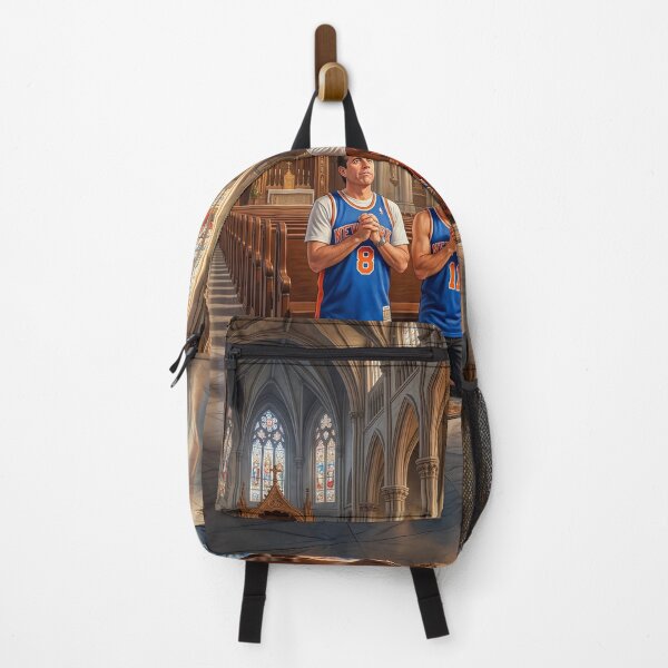 Item preview, Super NY Knicks Fans Seinfeld Stiller Lee Chalamet Praying designed and sold by Home Decor Art.