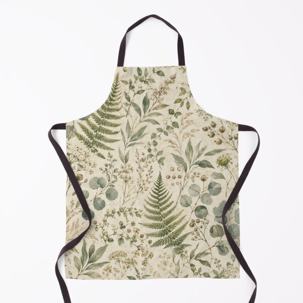 Item preview, Vintage Botanical Herbarium Collage Pattern designed and sold by ArtDesignRemix.