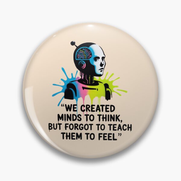 Item preview, Banksy AI - We created minds to think, but forgot to teach them to feel designed and sold by 123ks.