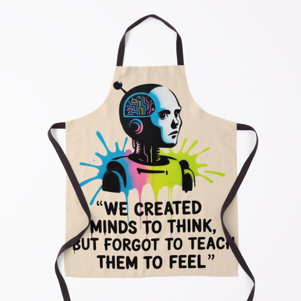 Item preview, Banksy AI - We created minds to think, but forgot to teach them to feel designed and sold by 123ks.