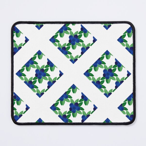 Item preview, Vintage sweet blueberry fruit seamless pattern with green leaves designed and sold by Longsilp.