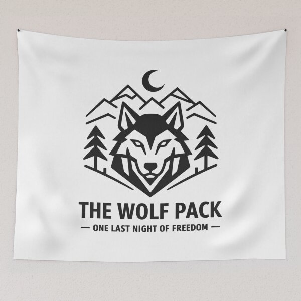 Item preview, Wolfpack Emblem: Geometric JGA Wolf Shirt designed and sold by Pineapple-Tree.