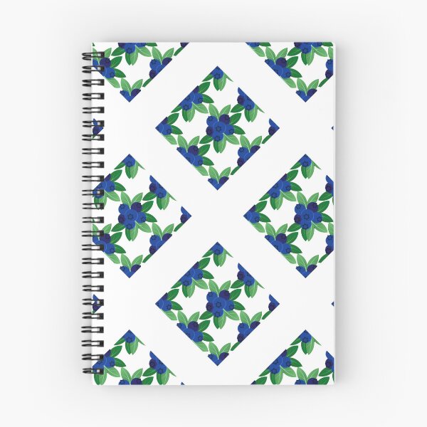 Item preview, Vintage sweet blueberry fruit seamless pattern with green leaves designed and sold by Longsilp.