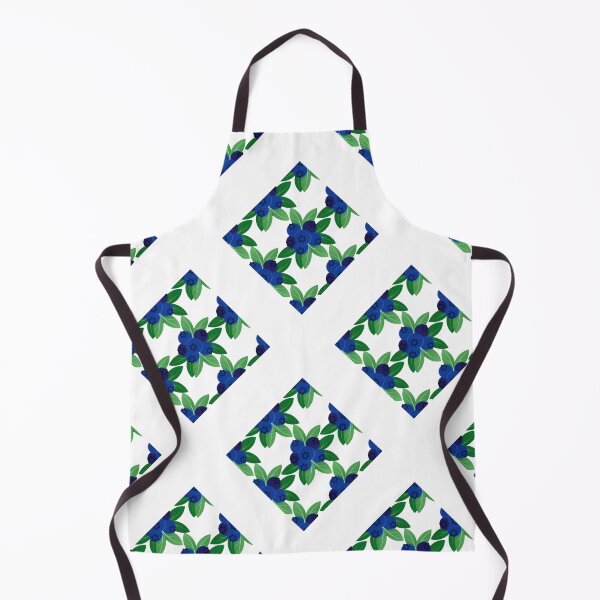 Item preview, Vintage sweet blueberry fruit seamless pattern with green leaves designed and sold by Longsilp.