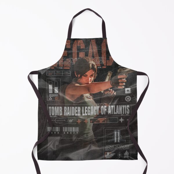 Item preview, Lara Croft "Dual Pistols" Technical UI Modern Gaming Design designed and sold by Shopunte.