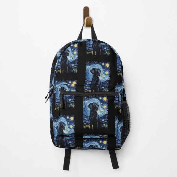 Item preview, Funny Black Labrador Starry Night Illustration Mom Dad Kids designed and sold by rafaeltto.
