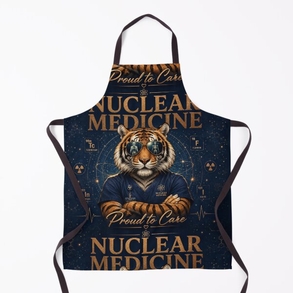 Item preview, Cool Tiger Nuclear Medicine Mascot Throw Blanket – Proud To Care Healthcare Hero Gift, Nuclear Medicine Technologist Appreciation Week Decor, Medical Imaging Animal Art designed and sold by ClinicalHubs.