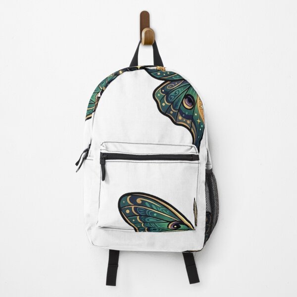 Item preview, Celestial Luna Moth and Moon designed and sold by sakinahco.