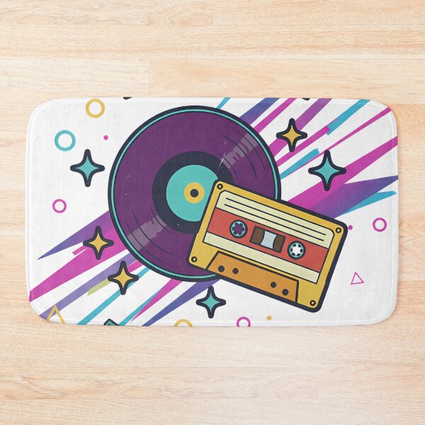 Item preview, Retro Cassette and Vinyl for Music Lovers - Music Day designed and sold by Art-Arcade6.