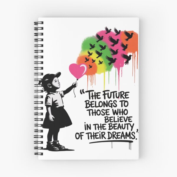 Item preview, Banksy - The future belongs to those who believe in the beauty of their dreams designed and sold by 123ks.