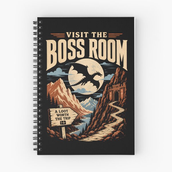Item preview, Visit The Boss Room A Loot Worth The Trip Poster Art designed and sold by Fenay Designs.