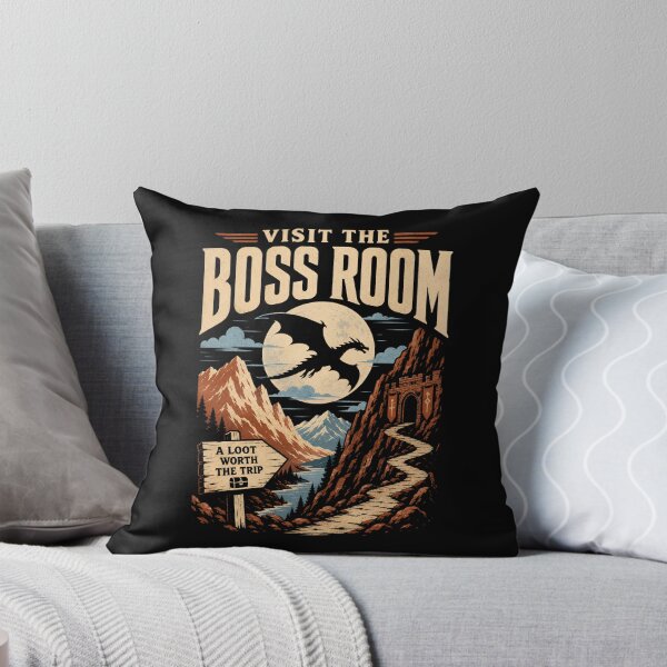 Item preview, Visit The Boss Room A Loot Worth The Trip Poster Art designed and sold by Fenay Designs.