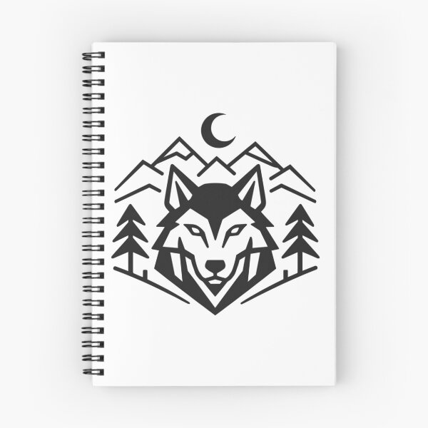 Item preview, Geometric Wolfpack Emblem: Minimalist Wolf Shirt designed and sold by Pineapple-Tree.
