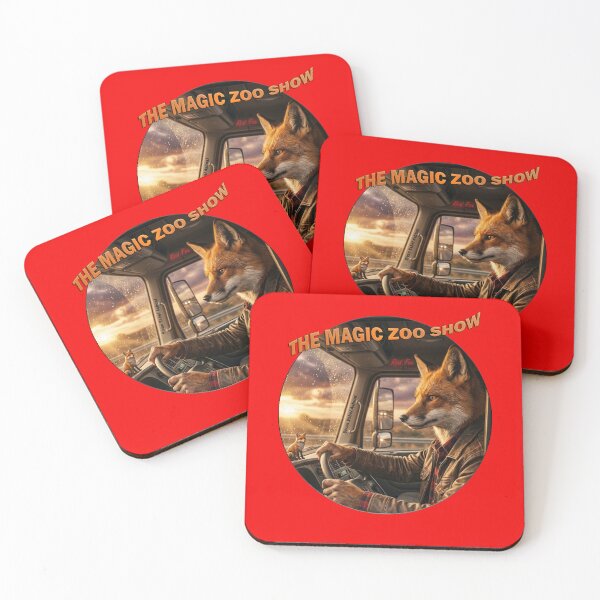 Item preview, Red Fox The Trucker designed and sold by Magic Therapy.