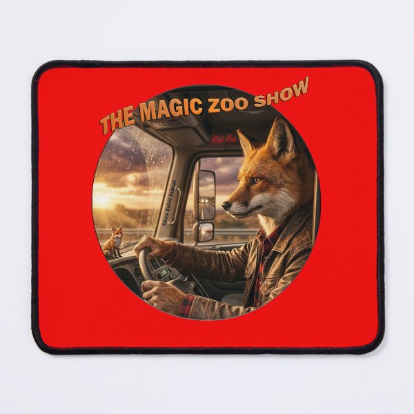 Item preview, Red Fox The Trucker designed and sold by Magic Therapy.