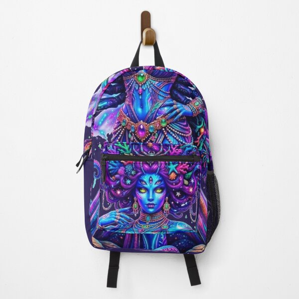 Item preview, Psychedelic Spider Queen Kraken Fantasy Art designed and sold by ChaEmm_Studio.