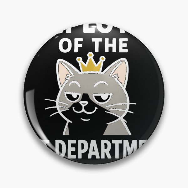 Item preview, Employee of the Cat Department Management Is Watching Funny Cat Owner Gift designed and sold by Igrowlab254.