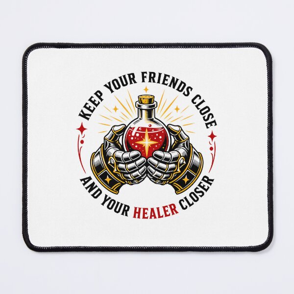Item preview, Keep Your Friends Close And Your Healer Closer Potion Art designed and sold by Fenay Designs.