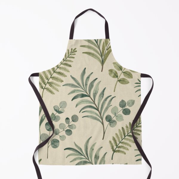 Item preview, Soft Fern and Leaf Botanical Pattern designed and sold by ArtDesignRemix.