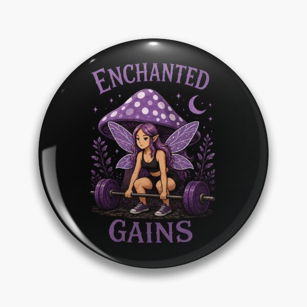 Item preview, Enchanted Gains Fairy Gym Fantasy Design designed and sold by HumbleAthlete.