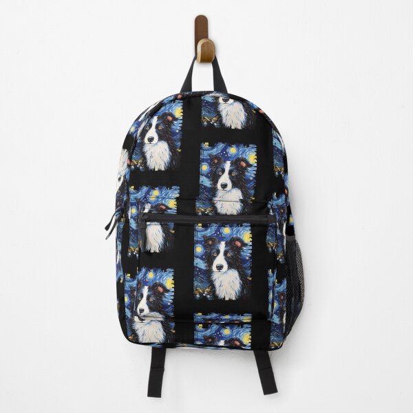 Item preview, Funny Border Collie Starry Night Illustration Mom Dad Kids designed and sold by rafaeltto.