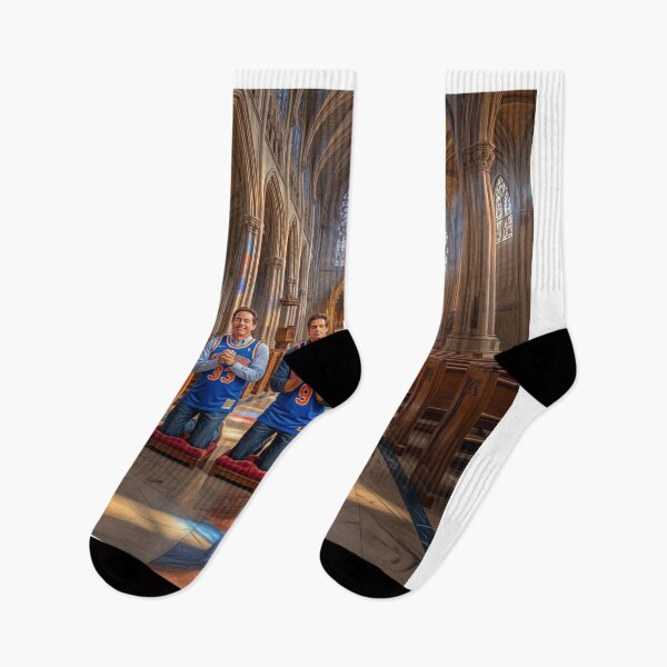 Item preview, Super NY Knicks Fans Seinfeld Stiller Lee Chalamet Praying designed and sold by Home Decor Art.