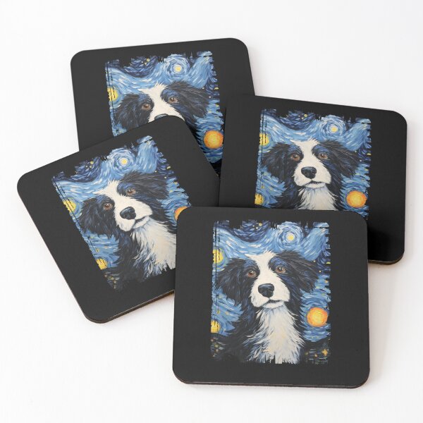 Item preview, Funny Bordoodle Starry Night Illustration Mom Dad Kids designed and sold by rafaeltto.