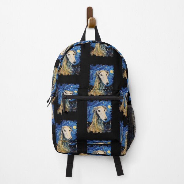 Item preview, Funny Borzoi Starry Night Illustration Mom Dad Kids designed and sold by rafaeltto.