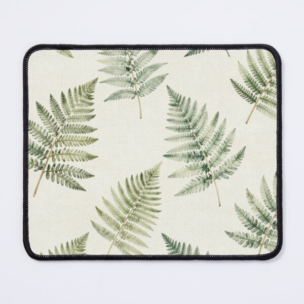 Item preview, Minimal Green Fern Botanical Pattern designed and sold by ArtDesignRemix.
