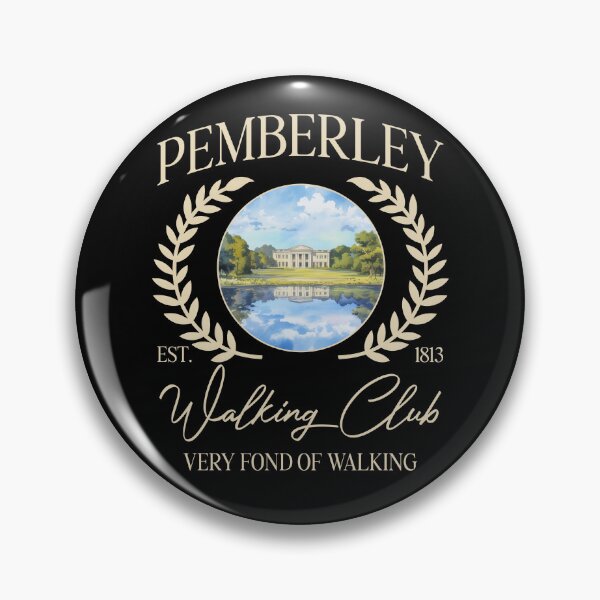 Item preview,  Pemberley Walking Club Vintage Pride and Prejudice designed and sold by suhairee-studio.