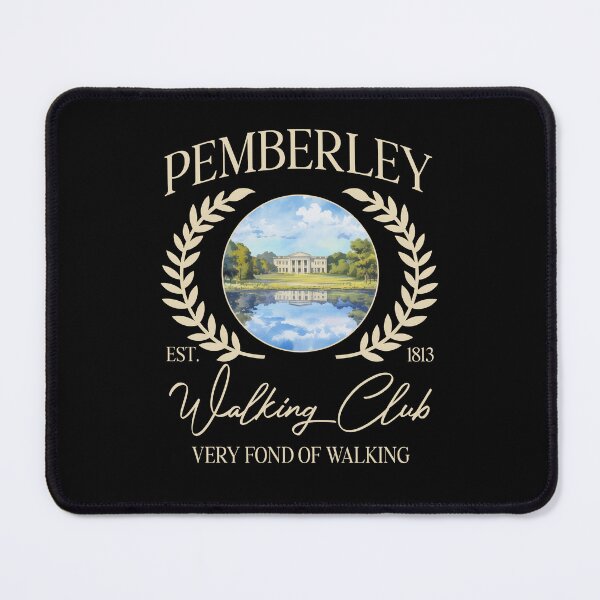 Item preview, Pemberley Walking Club Vintage Pride and Prejudice designed and sold by suhairee-studio.