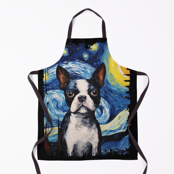 Item preview, Funny Boston Terrier Starry Night Illustration Mom Dad Kids designed and sold by rafaeltto.