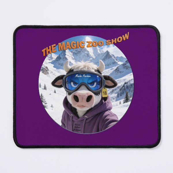 Item preview, Mocha Pachimu Cow in the snow designed and sold by Magic Therapy.