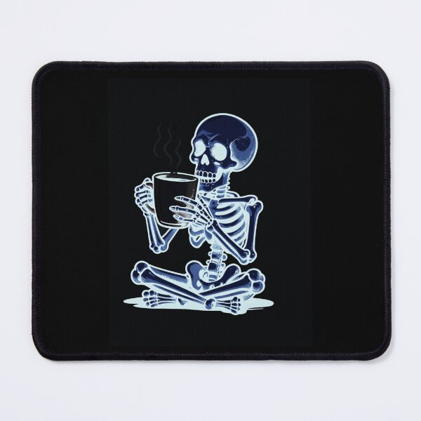 Item preview, skeleton and coffe designed and sold by bandarartisan.